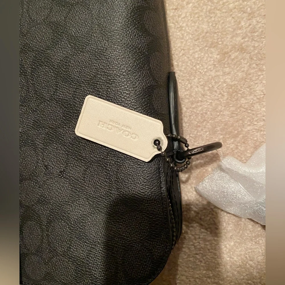NWT Coach 5073 Men Metropolitan Soft Brief In Colorblock Signature Canvas